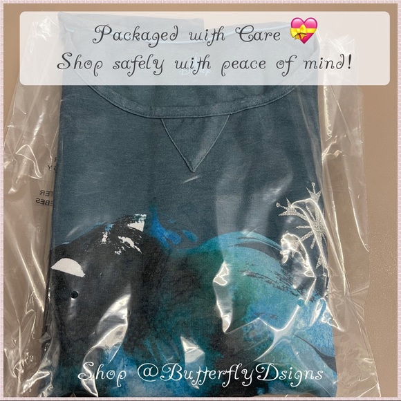 2/$45 Disney Frozen 2 Elsa Water Nokk Lounge Tunic - Picture 7 of 8